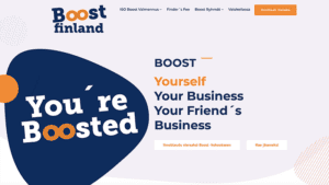 Boost Finland kotisivut - Mainostoimisto BrandX