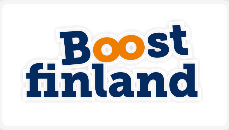 Boost Finland logo - Mainostoimisto BrandX