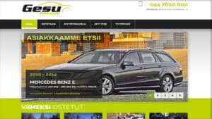 Gesu kotisivut - Mainostoimisto BrandX