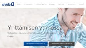Novago kotisivut - Mainostoimisto Brandx