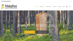 Peltolan Pussi kotisivut - Mainostoimisto BrandX Oy