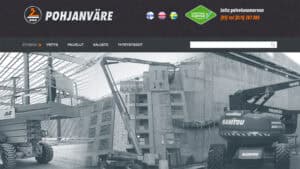Pohjanväre kotisivut - Mainostoimisto Brandx