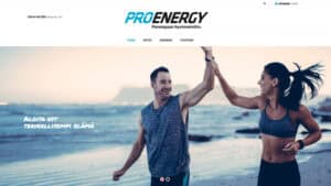 Pro Energy kotisivut - Mainostoimisto Brandx