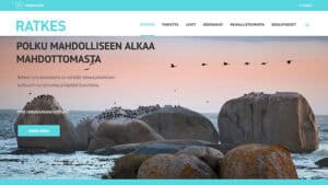 Ratkes kotisivut - Mainostoimisto Brandx
