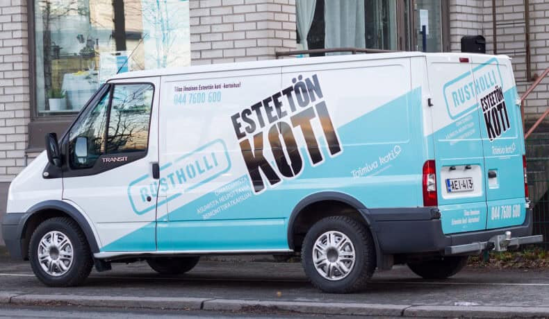 Rustholli teippaukset - Mainostoimisto Brandx