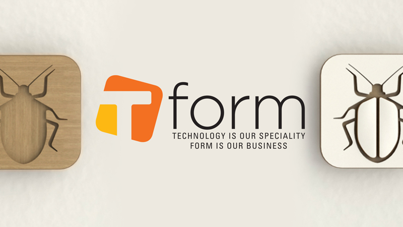 T-form logo - Mainostoimisto BrandX Oy