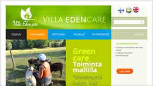 Villa Eden Care kotisivut - Mainostoimisto Brandx
