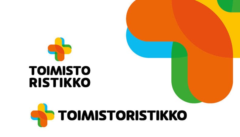 Haagan Toimistoristikko logo - MAinostoimisto Brandx Oy