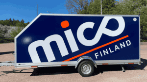 Mico Finland autoteippaus - Mainostoimisto Brandx Oy