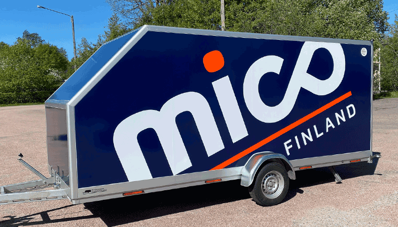 Mico Finland autoteippaus - Mainostoimisto Brandx Oy