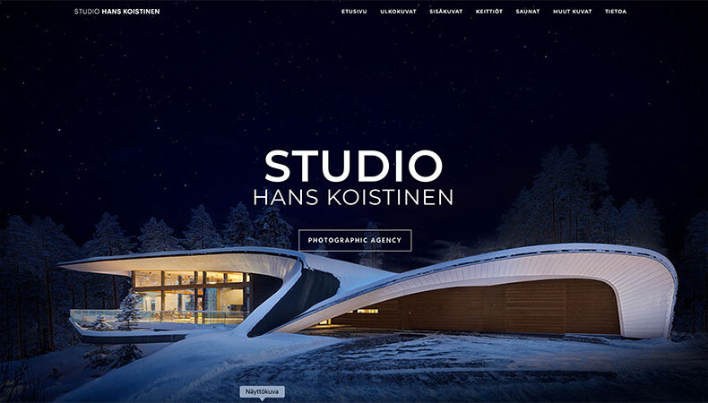Studio Hans kotisivut - Mainostoimisto BrandX