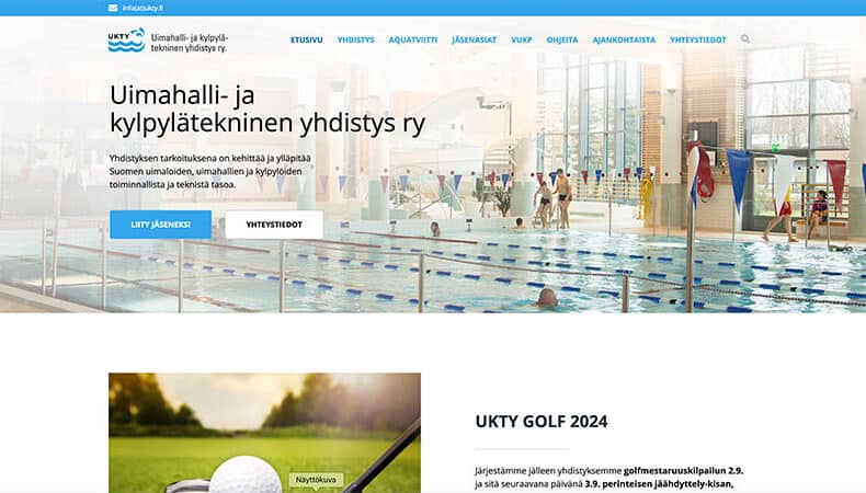 UKTY kotisivut - Mainostoimisto BrandX