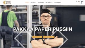 Peltolan Pussi Oy kotisivut | Mainostoimisto BrandX Oy